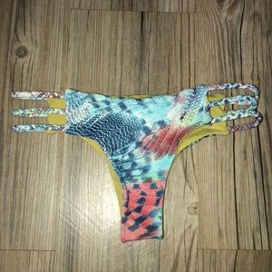 Colorful bikini bottom